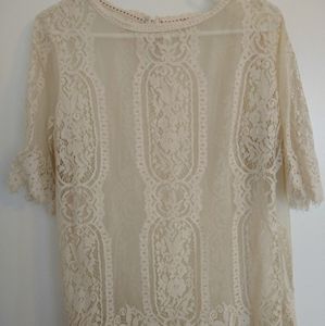 Lace Overshirt